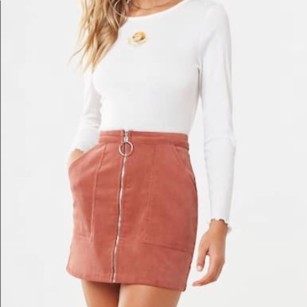CORDUROY SKIRT